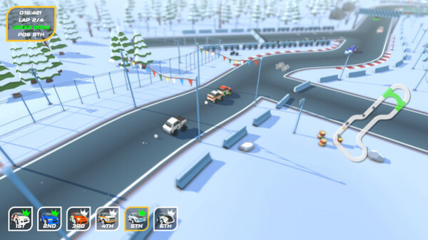 Игра SuperSpec Rallycross, скриншот