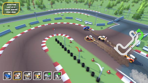 Игра SuperSpec Rallycross, скриншот