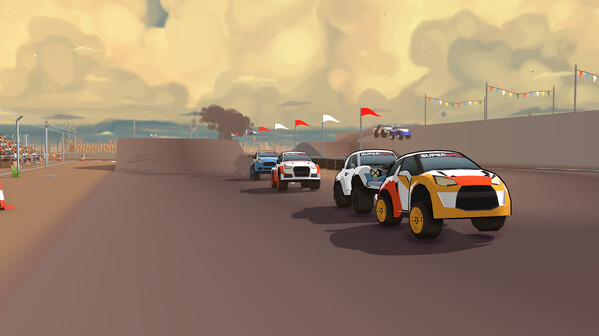 Игра SuperSpec Rallycross, скриншот