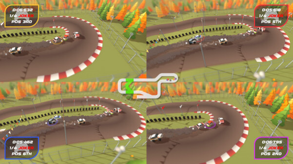 Игра SuperSpec Rallycross, скриншот