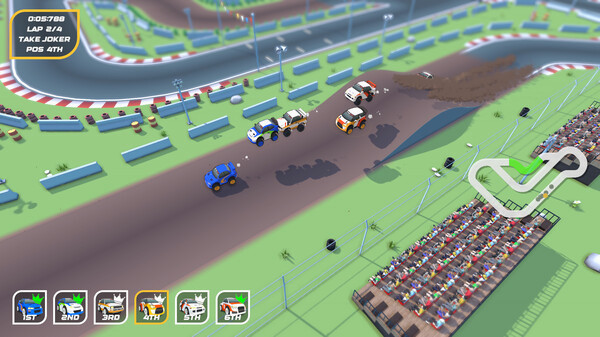 Игра SuperSpec Rallycross, скриншот