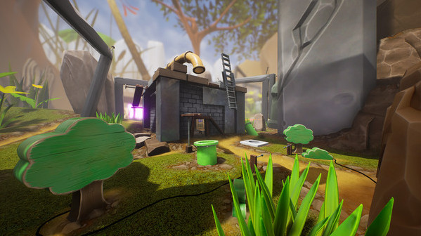 Игра Supraland Crash, скриншот