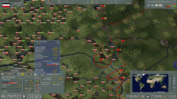 Игра Supreme Ruler 1936 Remastered DLC, скриншот