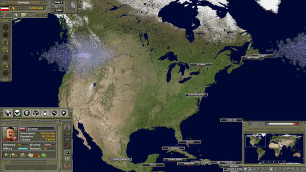Игра Supreme Ruler 1936, скриншот