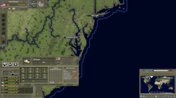 Игра Supreme Ruler 1936, скриншот