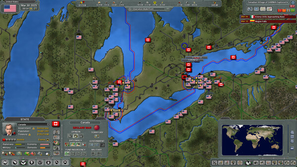 Игра Supreme Ruler 2030 Expansion Pass, скриншот