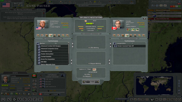 Игра Supreme Ruler 2030 Expansion Pass, скриншот