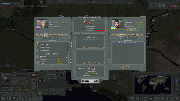 Игра Supreme Ruler 2030, скриншот