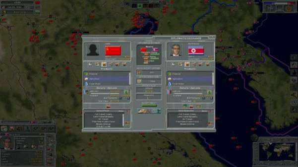 Игра Supreme Ruler: Cold War, скриншот