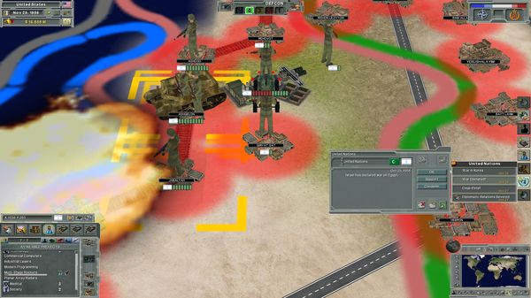 Игра Supreme Ruler: Cold War, скриншот
