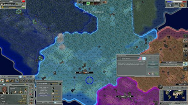 Игра Supreme Ruler: Cold War, скриншот