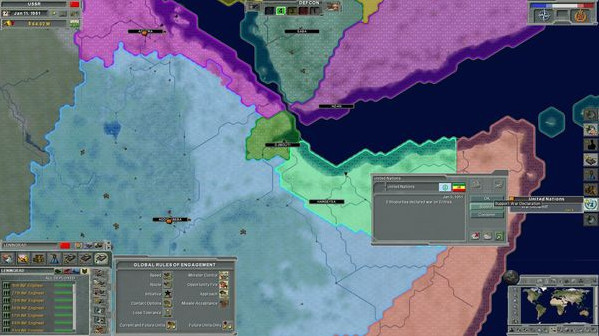 Игра Supreme Ruler: Cold War, скриншот