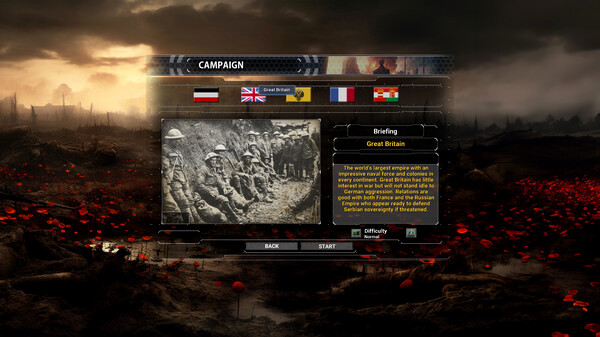 Игра Supreme Ruler The Great War Remastered DLC, скриншот