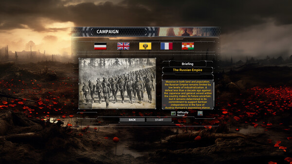 Игра Supreme Ruler The Great War Remastered DLC, скриншот