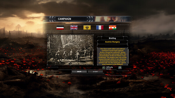 Игра Supreme Ruler The Great War Remastered DLC, скриншот
