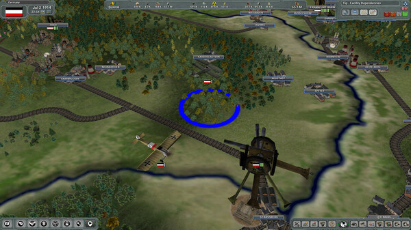 Игра Supreme Ruler The Great War Remastered DLC, скриншот