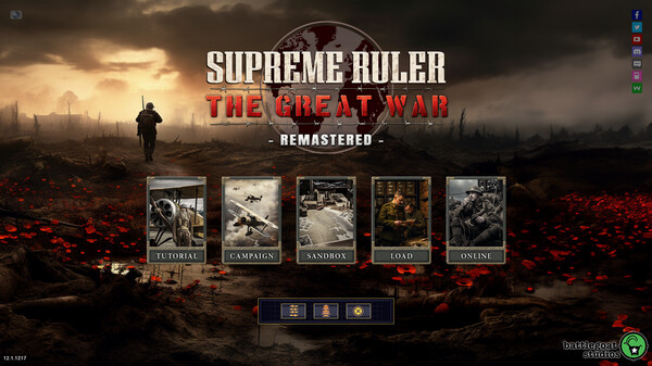 Игра Supreme Ruler The Great War Remastered DLC, скриншот