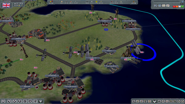 Игра Supreme Ruler The Great War Remastered DLC, скриншот