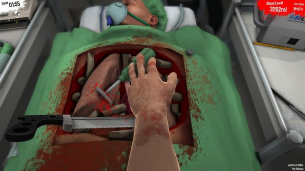 Игра Surgeon Simulator, скриншот