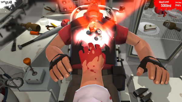 Игра Surgeon Simulator, скриншот