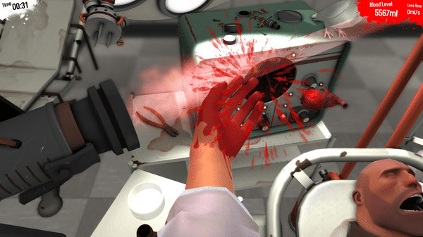 Игра Surgeon Simulator, скриншот