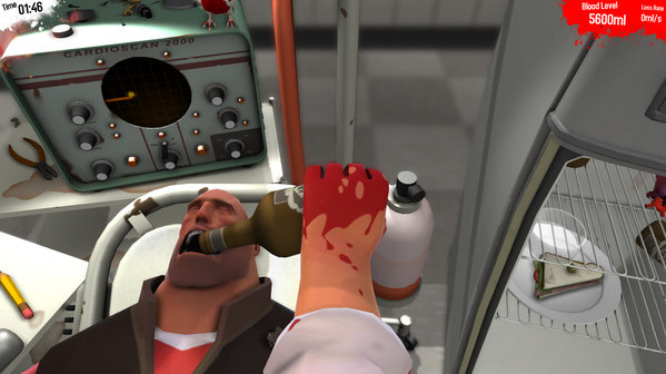 Игра Surgeon Simulator, скриншот