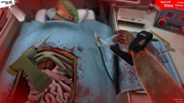 Игра Surgeon Simulator, скриншот