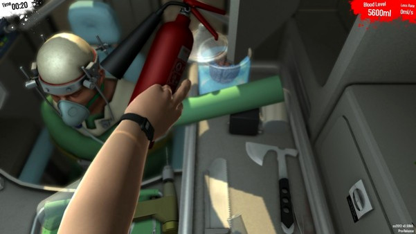 Игра Surgeon Simulator, скриншот