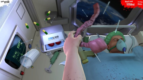 Игра Surgeon Simulator, скриншот