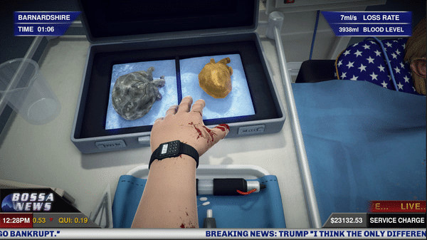 Игра Surgeon Simulator, скриншот