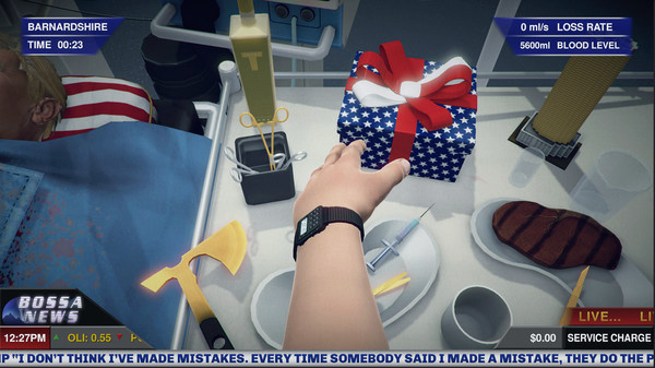 Игра Surgeon Simulator, скриншот