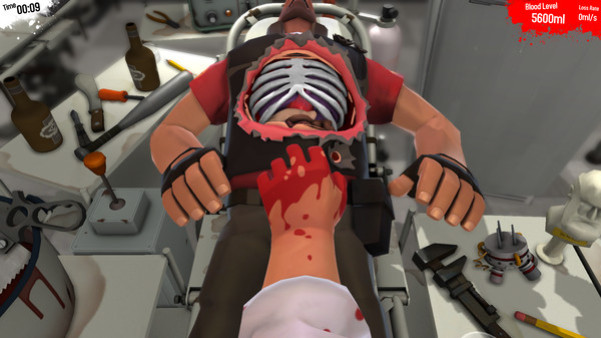 Игра Surgeon Simulator, скриншот