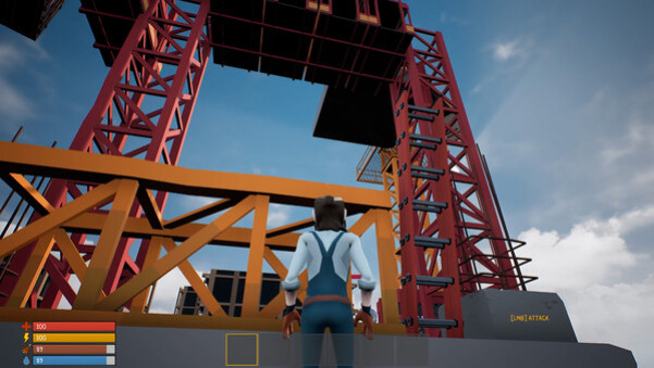 Игра SurrounDead Poly Construction, скриншот
