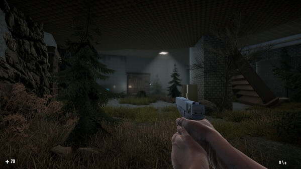 Игра SURVIVAL IN THE BACKROOMS, скриншот