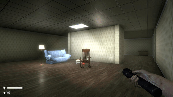 Игра SURVIVAL IN THE BACKROOMS, скриншот