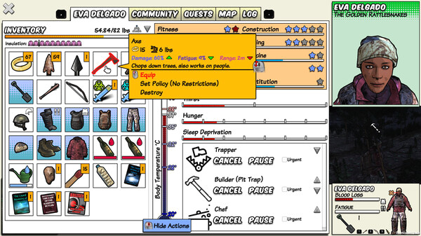 Игра Survivalist: Invisible Strain, скриншот