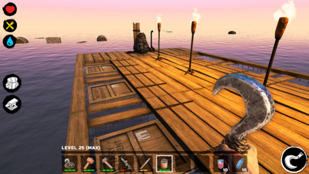 Игра Survive on Raft: Рафт и выживание, скриншот