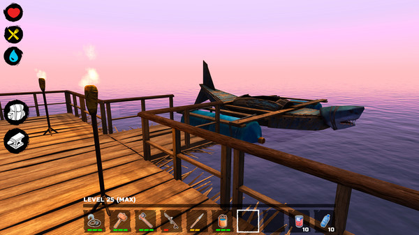 Игра Survive on Raft: Рафт и выживание, скриншот