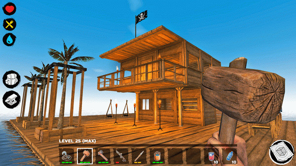 Игра Survive on Raft: Рафт и выживание, скриншот