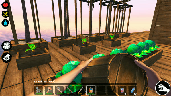 Игра Survive on Raft: Рафт и выживание, скриншот