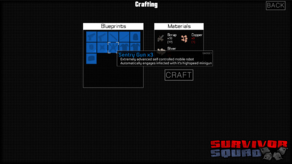 Игра Survivor Squad, скриншот