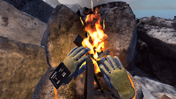 Игра Survivorman VR The Descent, скриншот