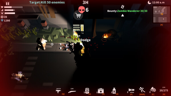 Игра Survivors Of The Zombie World, скриншот
