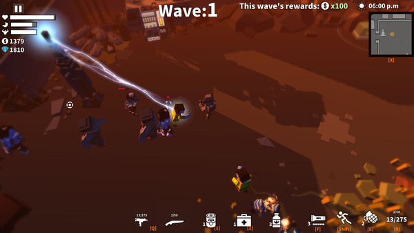 Игра Survivors Of The Zombie World, скриншот