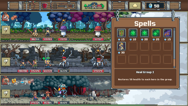 Игра Swag and Sorcery, скриншот