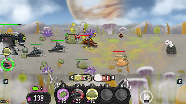 Игра Swarm Queen, скриншот