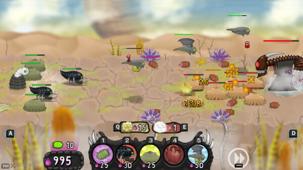 Игра Swarm Queen, скриншот