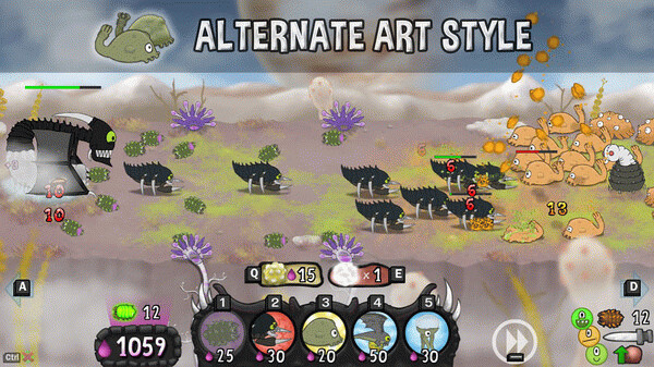 Игра Swarm Queen, скриншот