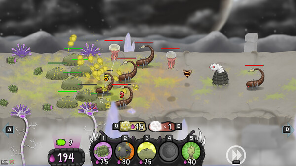 Игра Swarm Queen, скриншот