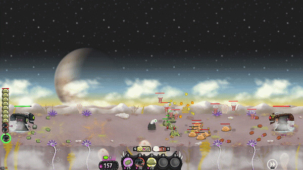 Игра Swarm Queen, скриншот